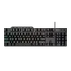 Teclado Delux Usb Gaming K9800U Negro + Luces RBG